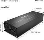 Pioneer GM-DX104 Compact Micro 4ch Amplifier 45W x 4