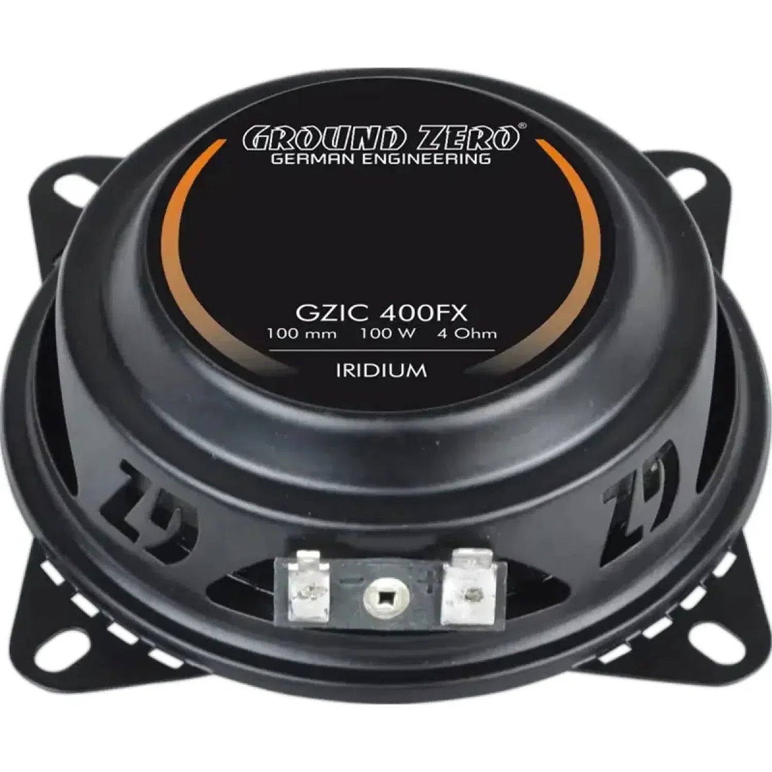 Ground Zero GZIC400FX Iridium 4″ 2 Way Component Car Speaker Kit 60w RMS