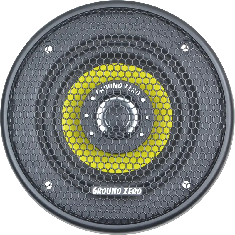 Ground Zero GZTF10X 4 Inch 10cm 100 Watts 3-Ohm 2-Way Coaxial Car Speakers