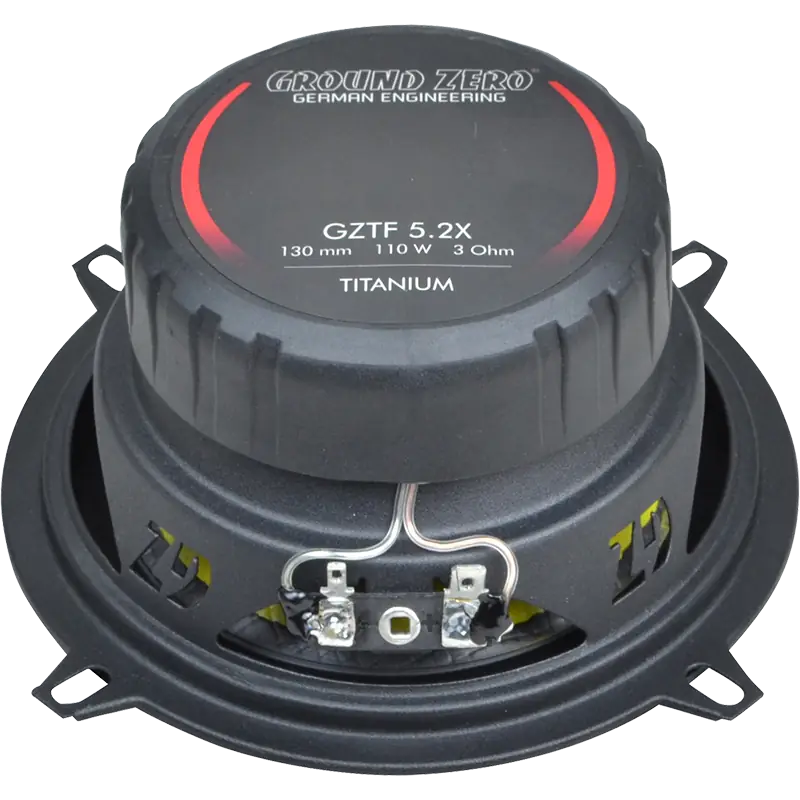 Ground Zero GZTF5.2X 5.25" 2-way Coaxial Speakers 125w