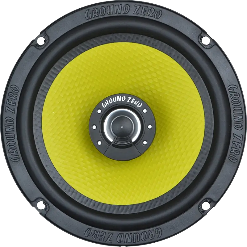 Ground Zero GZTF 6.5X 6.5" 2-way Coaxial Speakers 130w Pair