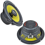 Ground Zero GZTF 6.5X 6.5" 2-way Coaxial Speakers 130w Pair
