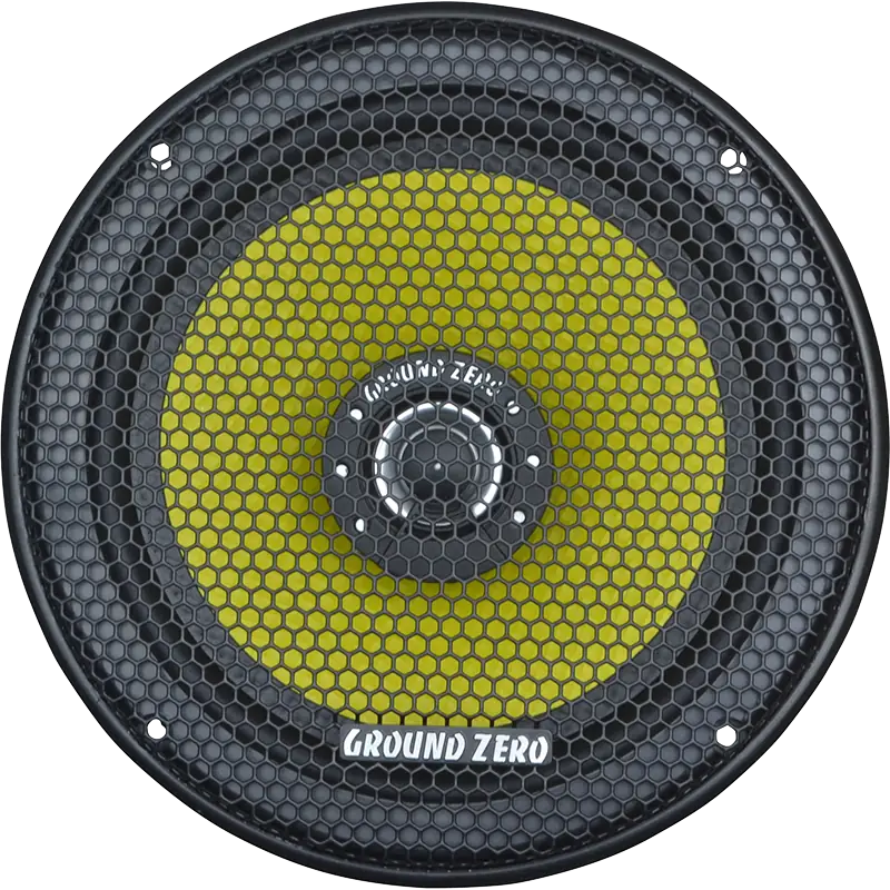 Ground Zero GZTF 6.5X 6.5" 2-way Coaxial Speakers 130w Pair