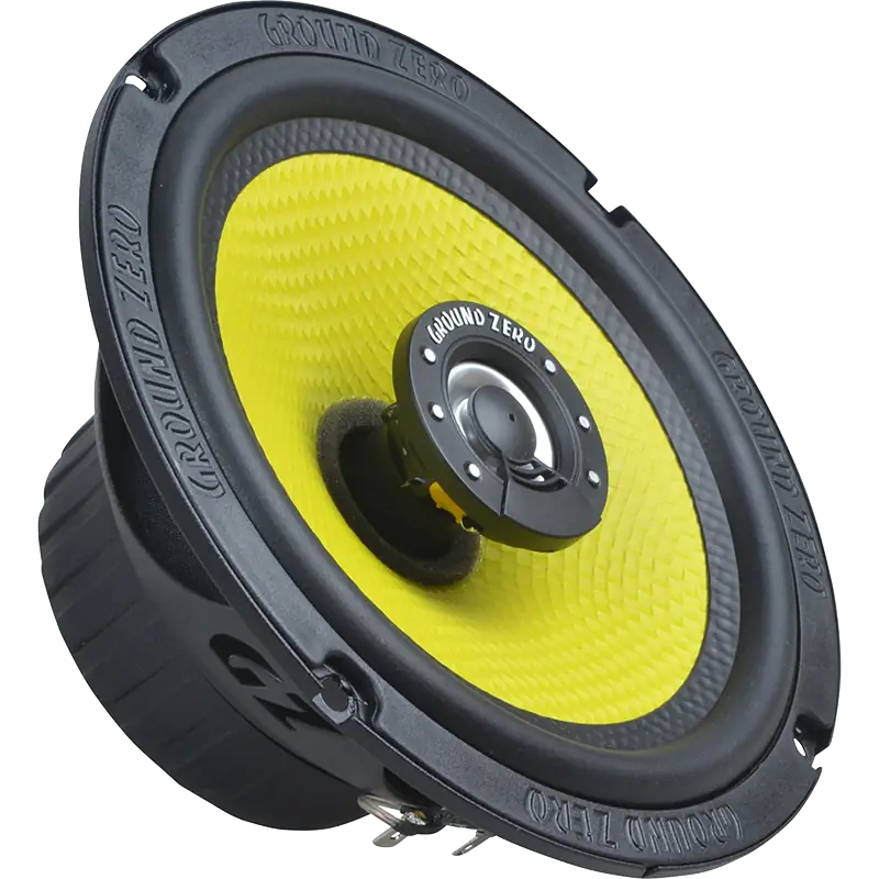 Ground Zero GZTF 6.5X 6.5" 2-way Coaxial Speakers 130w Pair