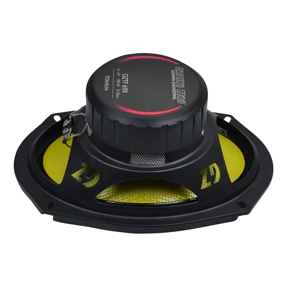 Ground Zero GZTF69X 6x9" 3-way Coaxial Speakers 190w