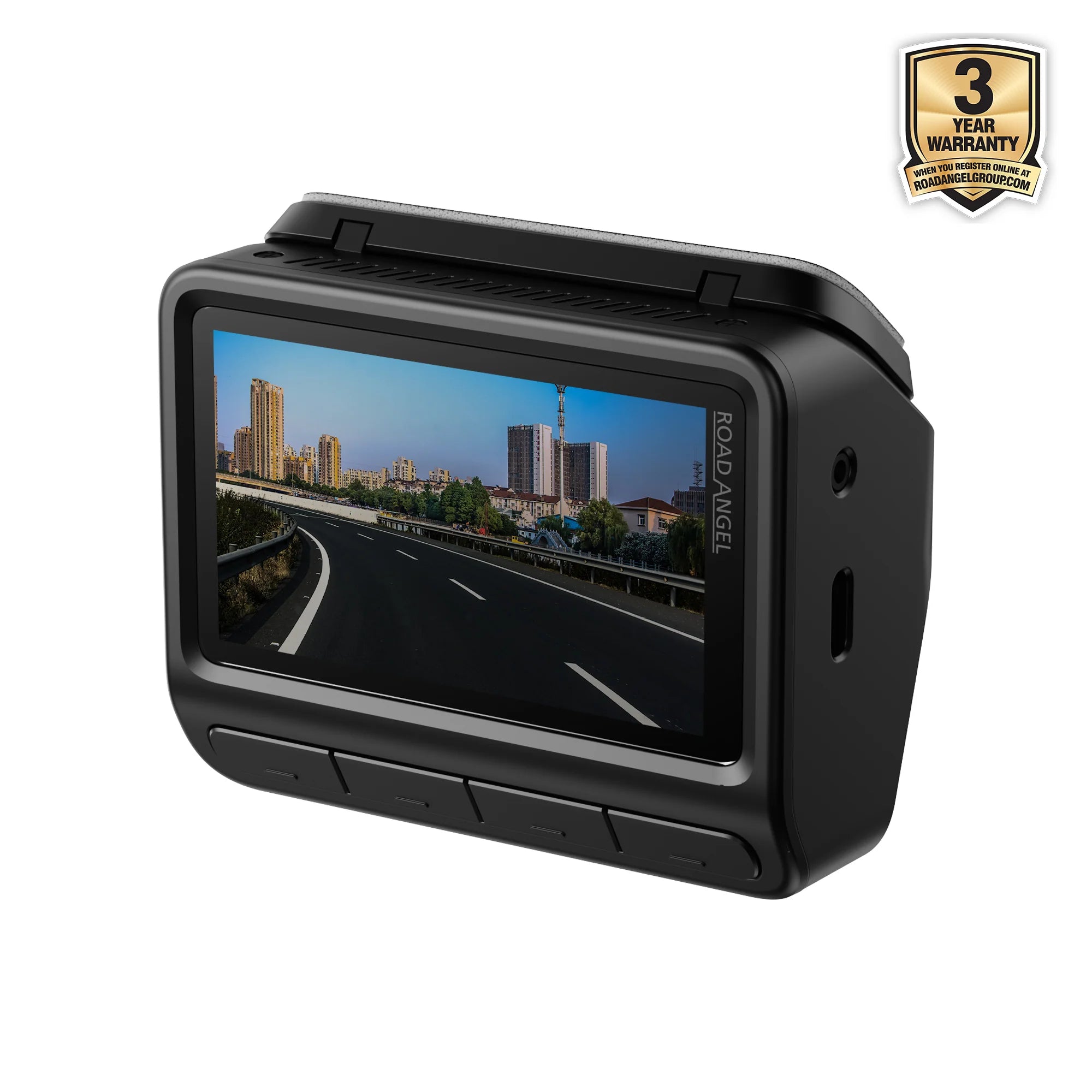 Road Angel Halo Elite 4K (2160p) & 1K (1080p) Dual Dash Cam With Sony Starvis 2