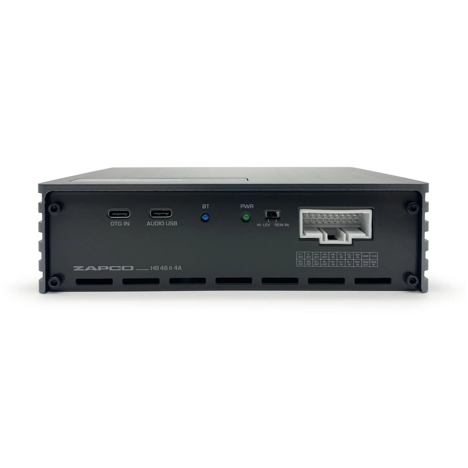 Zapco HB-46-II-4A 6-Channel DSP with 31-Band EQ 4-Channel Class-AB Amplifier