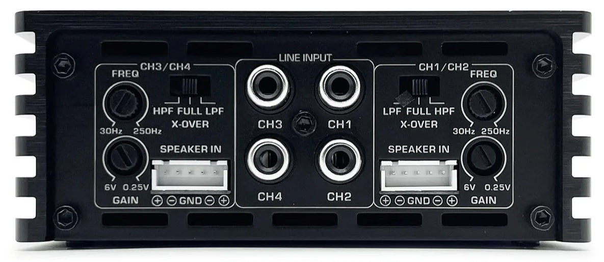 Zapco HB 104D II Amp 4 Channel Class D Bridgeable Amplifier 4x100w RMS
