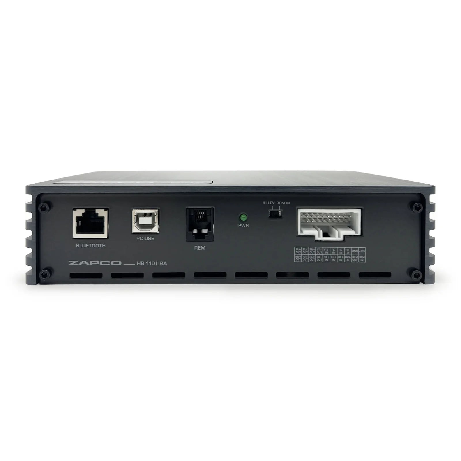 Zapco HB 410 II 8A DSP Amp 10 Channel DSP 8 Channel Class A/B Power Amplifier
