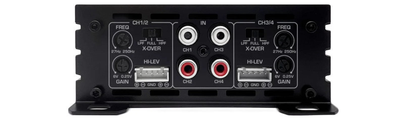 Zapco HB-84D Power 4-Channel 480W RMS Harmony Class D Amplifier 4x75w RMS