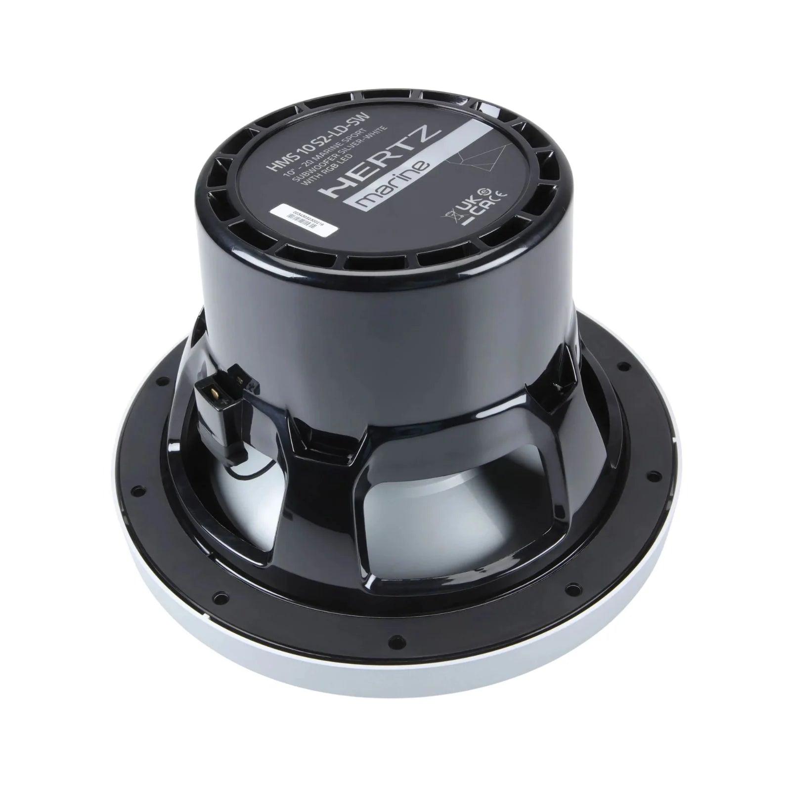 Hertz Marine HMS 10 S2-LD-SW.1 10 Inch Sub 2 Ohm RGB LED Subwoofer 300w RMS