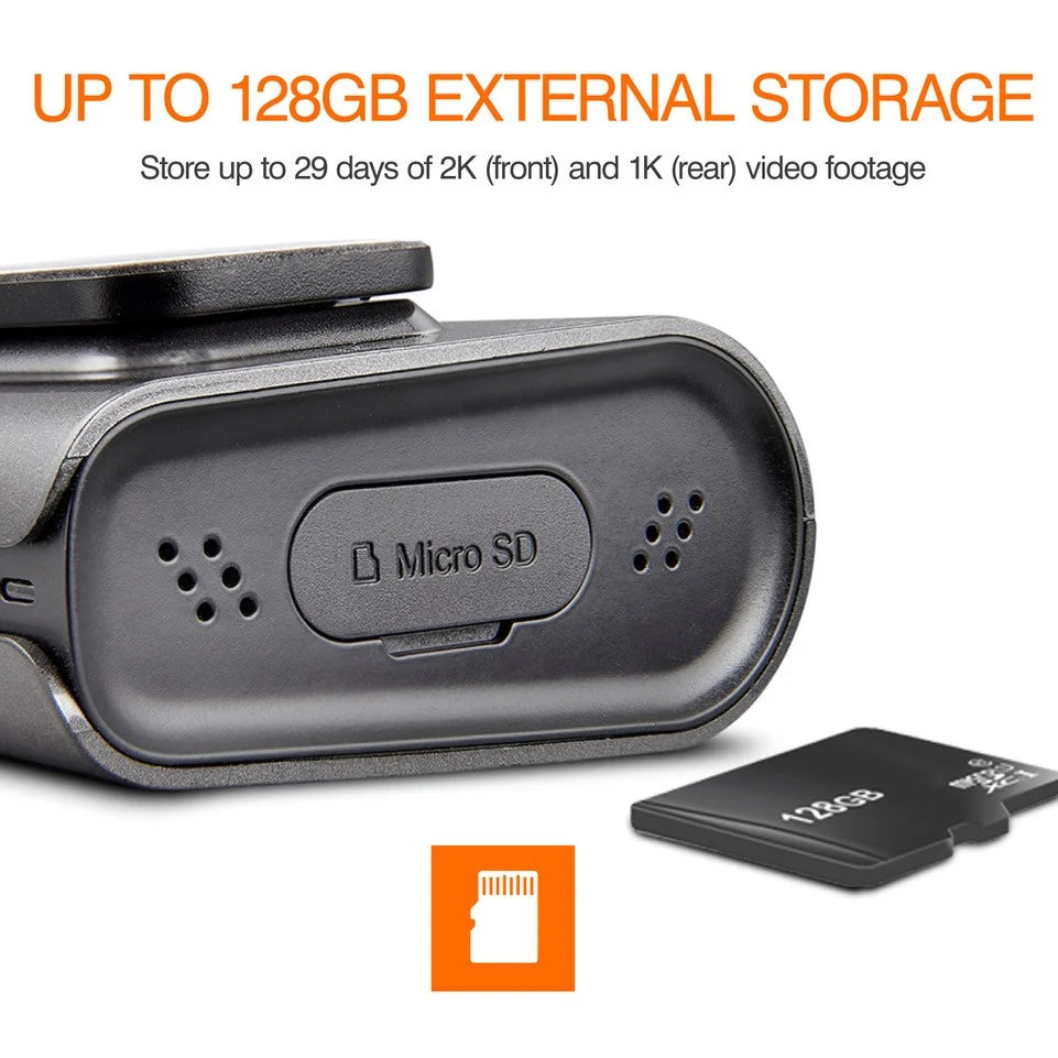 Road Angel Halo Pro V2 Front and Rear Dashcam with Winter and Parking Mode PRE ORDER