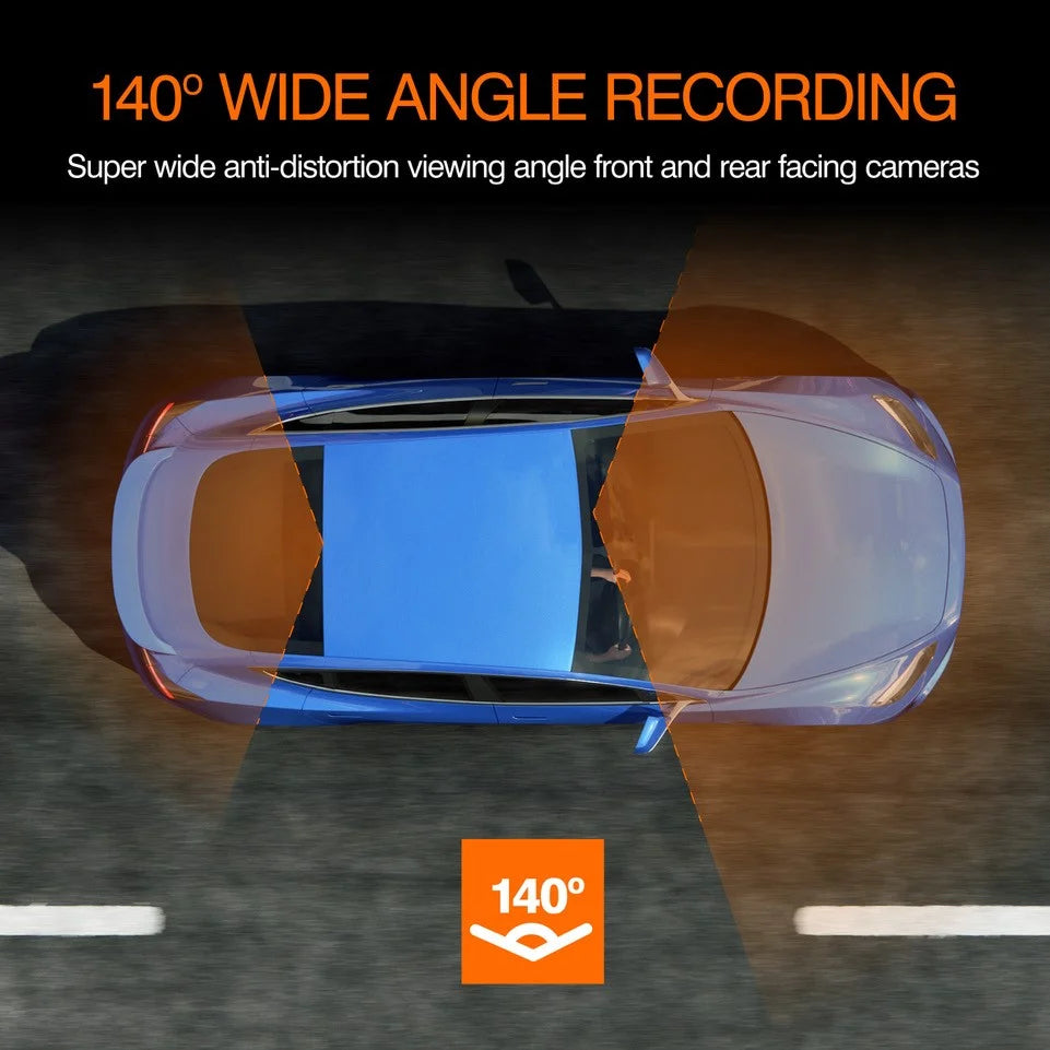 Road Angel Halo Pro V2 Front and Rear Dashcam with Winter and Parking Mode PRE ORDER