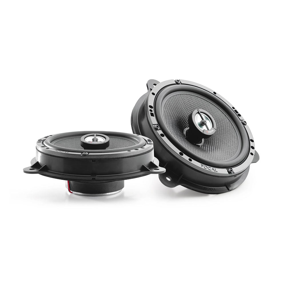 Nissan Focal ISRNS165 + ICRNS165 6.5" 2 Way Front and Rear Speakers Kit