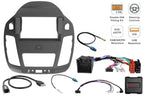 Ford Transit Connect 2018–2024 Double DIN Car Stereo Upgrade Fitting Kit (SWC/ DAB/ USB Retention) FK-572-SWC