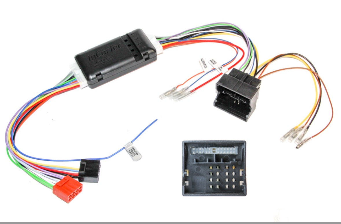 Audi BOSE premium quality quadlock to ISO adapter harness with CANbus wires 20-276 CT51-AU04