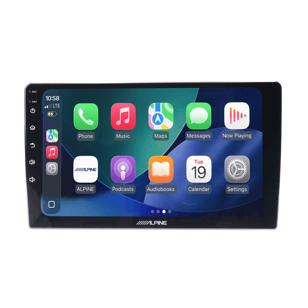 Alpine INE-AW409S 9" Intelligent Vehicle Display Bluetooth 5.0, MP3, Dual USB, Wifi Multimedia Headunit
