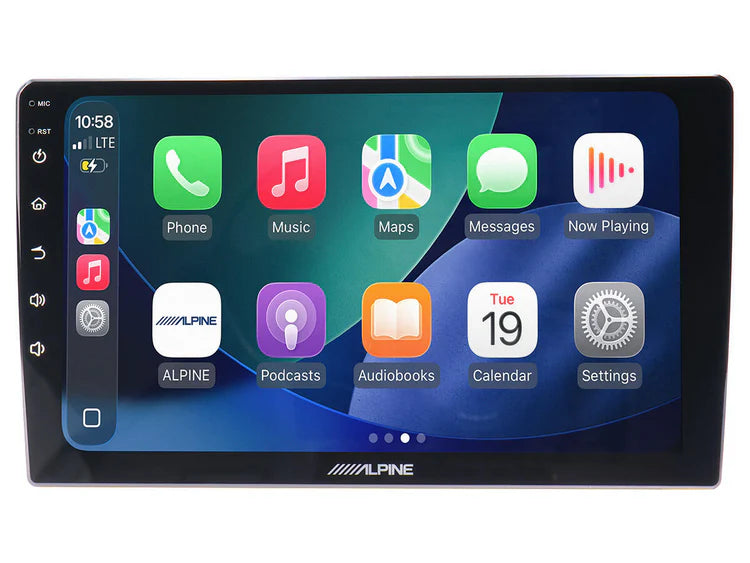 Alpine INE-AX809 9 inch Digital Multimedia Receiver Apple CarPlay Android Auto Hi-Res Audio playback Bluetooth USB & HDMI