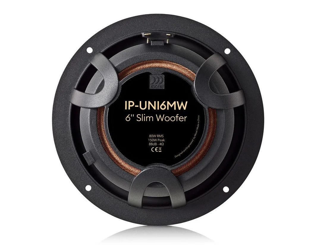 Morel IP UNI62 MW 6.5 inch 2-Way 160W RMS Component Speakers System