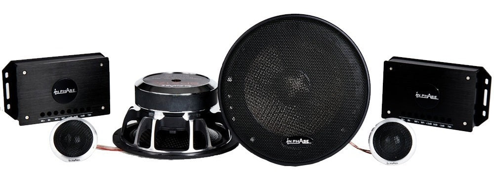 In Phase SPX17C Professional 17cm 360W 2-way Component Speaker Set