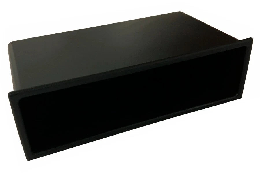 Universal push fit Single DIN fascia pocket (BLACK) 50-050