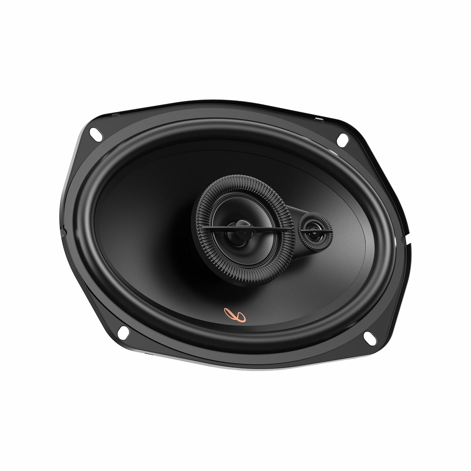 Infinity Alpha 693M 3-way 560W Peak (70W RMS) 6x9 inch Coaxil Speakers with grilles