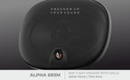 Infinity Alpha 693M 3-way 560W Peak (70W RMS) 6x9 inch Coaxil Speakers with grilles