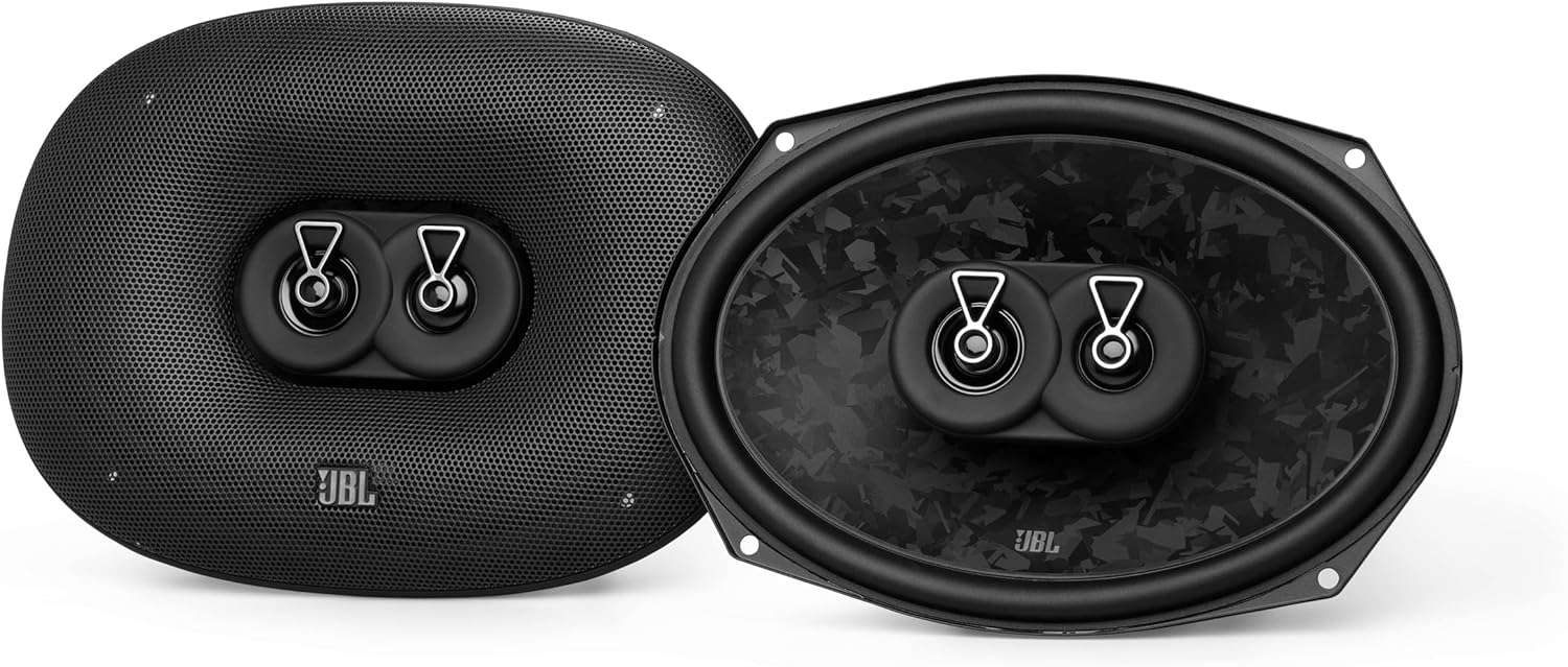 JBL Stage3 GEN2 968M - 6"x9" 3-Way 640W Coaxial Speakers