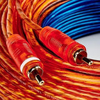 Juice JWTRU41 2500W 4 Gauge Amplifier Wiring Kit, with Speaker, Power, RCA, Ground and Connection Cables