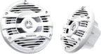 Kenwood KFC-1653MRW 6.5" 16cm 2-way 2-way Coaxial Flush Mount Marine Audio Speakers