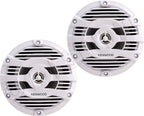Kenwood KFC-1653MRW 6.5" 16cm 2-way 2-way Coaxial Flush Mount Marine Audio Speakers