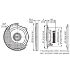 Kenwood KFC-PS1397 5.25" 2-Way 330W Performance Series Speakers