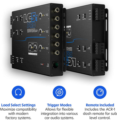 AudioControl LC5iPRO 5-Channel Line Output Converter with AccuBass