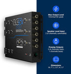 AudioControl LC5iPRO 5-Channel Line Output Converter with AccuBass