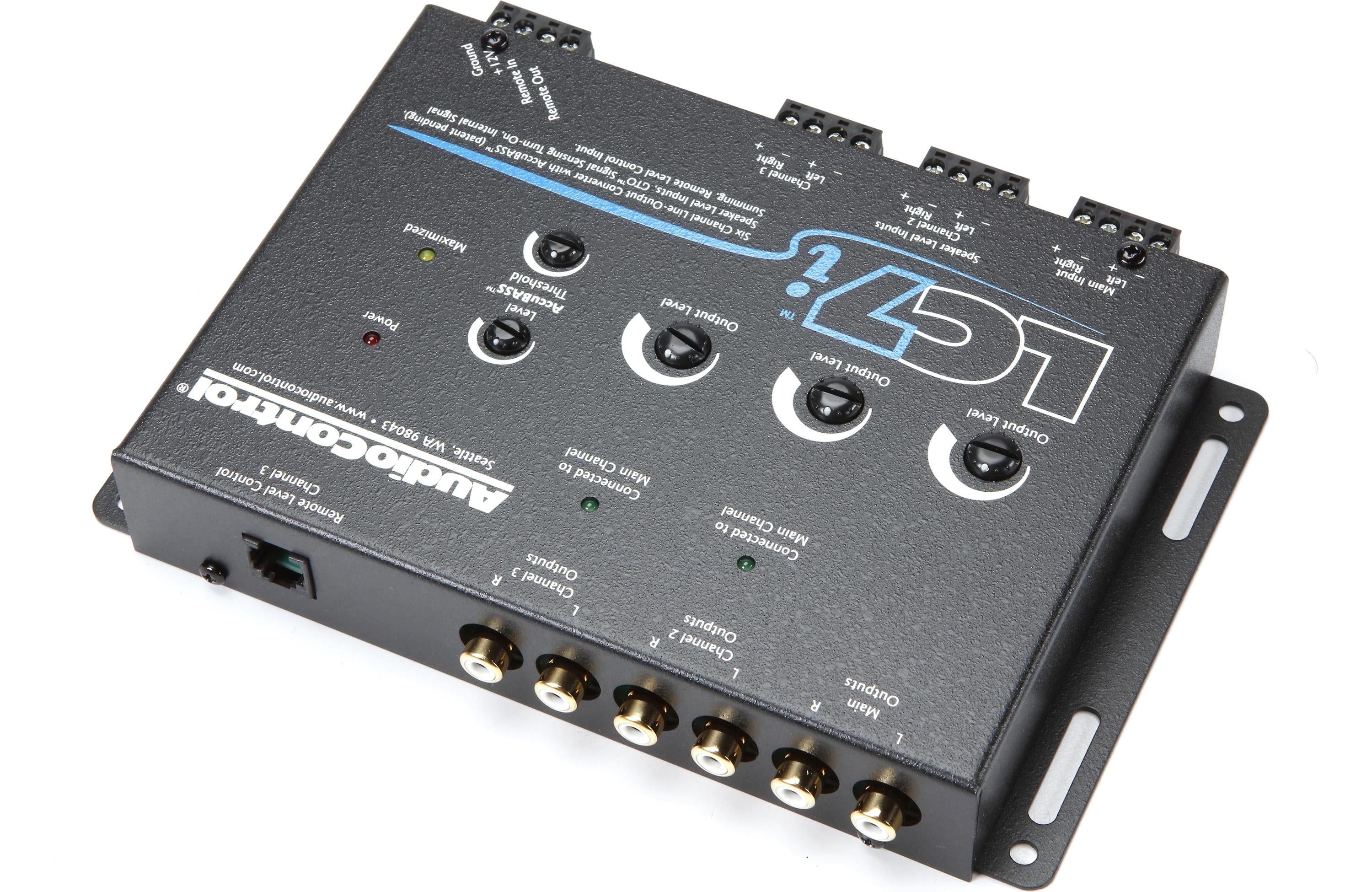 AudioControl LC7i 6 Channel Line Out Converter with Accubass & Subwoofer Control