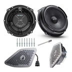 Option Audio LS-549 Pro Edition 8 Inch VW T6 Component Speakers Tweeter Grill 100w RMS