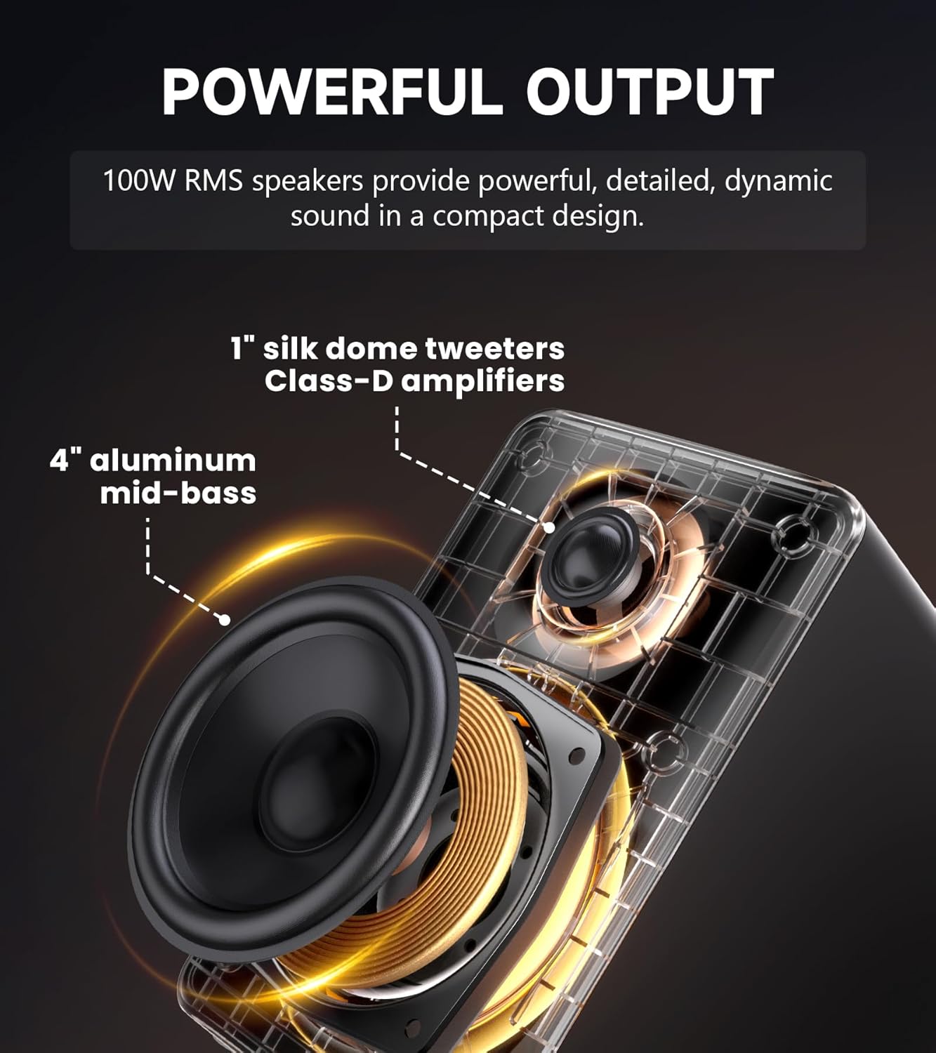 EDIFIER M90 Compact Active Bluetooth Speaker Black