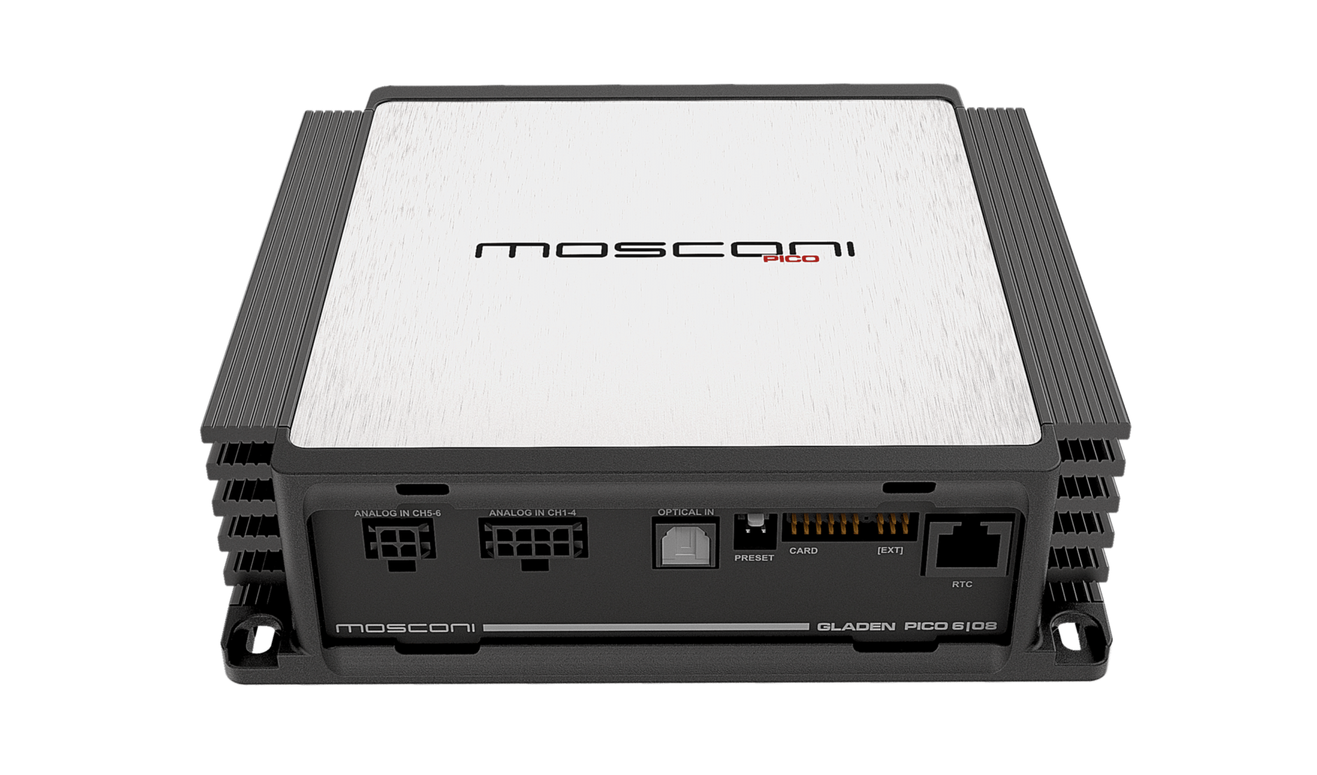 Mosconi Pico 8 | 10 DSP Amp 8 Channel Amplifier with 10 Channel DSP Up to 600w