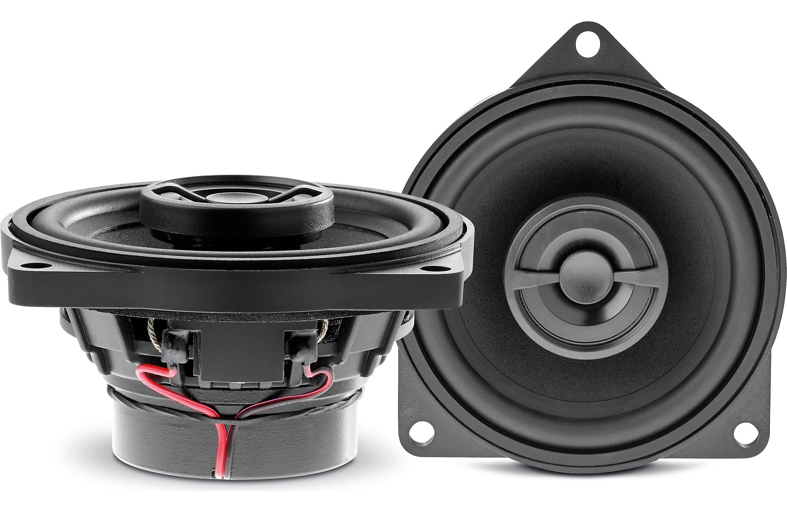 Focal ICBMW100 Custom Fit 4inch 100mm 2 Way Coaxial Speakers 80 Watts