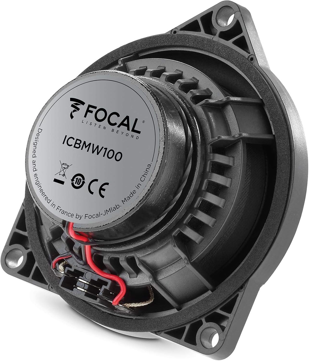 Focal ICBMW100 Custom Fit 4inch 100mm 2 Way Coaxial Speakers 80 Watts