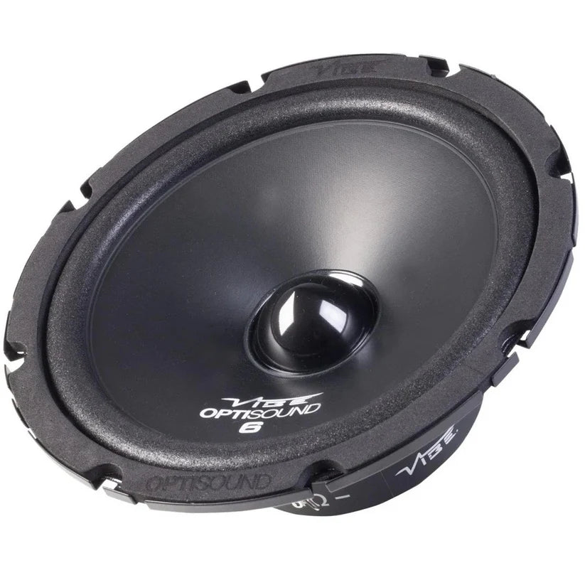 Vibe Optisound OPTI6-V4 6.5 Inch Midrange Car Speakers 90w RMS Pair