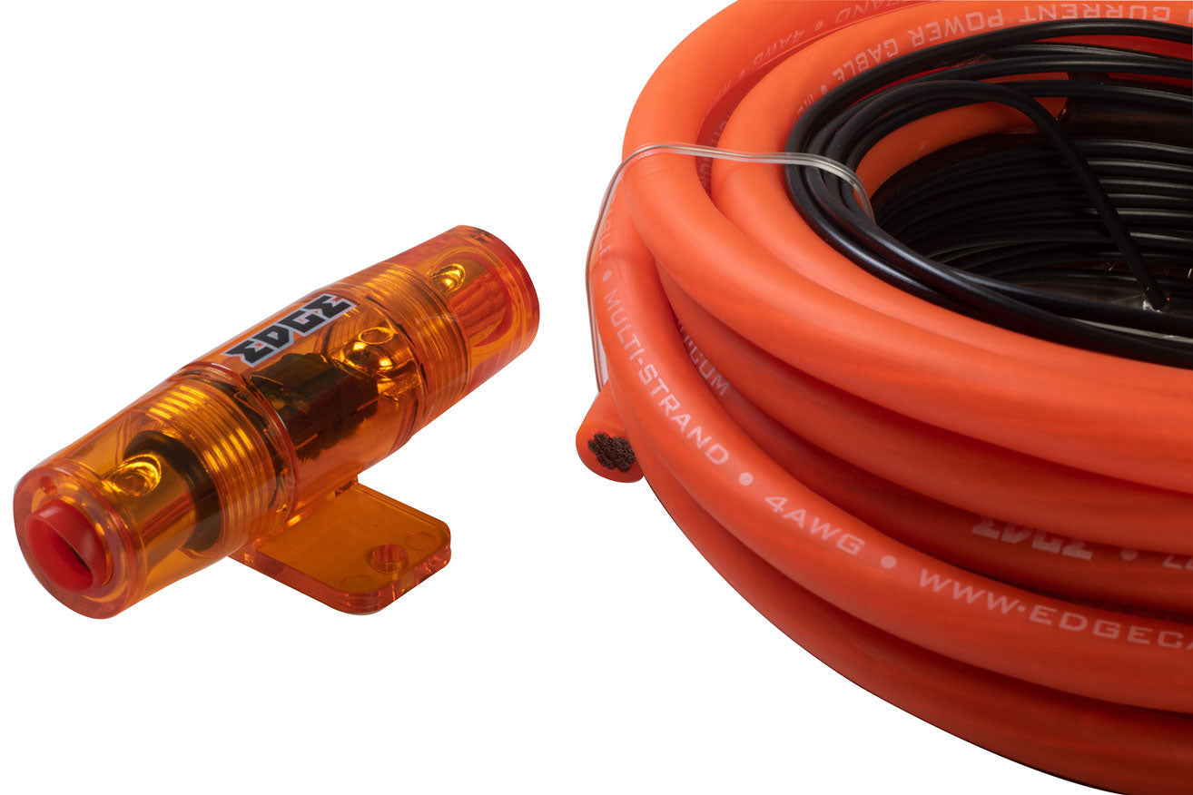 Edge EDC-PK400 4AWG Amplifier Wiring Kit