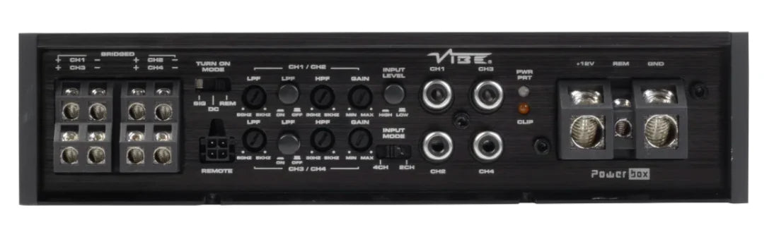 Vibe POWERBOX135.4-V5 4 Channel Stereo Amplifier 1680 Watts