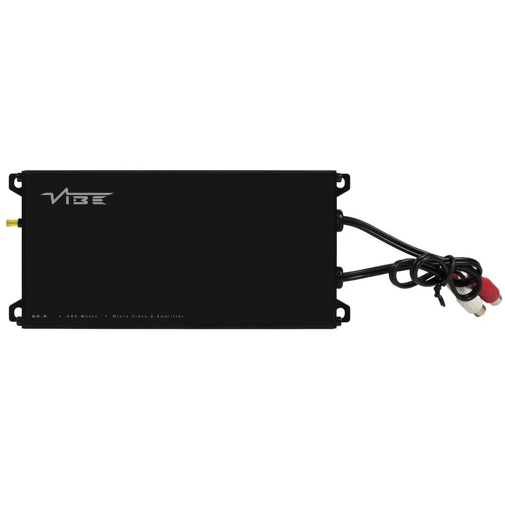 Vibe POWERBOX65.4M-V7 Compact Micro Class D 4 Channel Car Stereo Amplifier