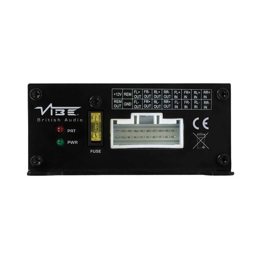 Vibe POWERBOX65.4M-V7 Compact Micro Class D 4 Channel Car Stereo Amplifier