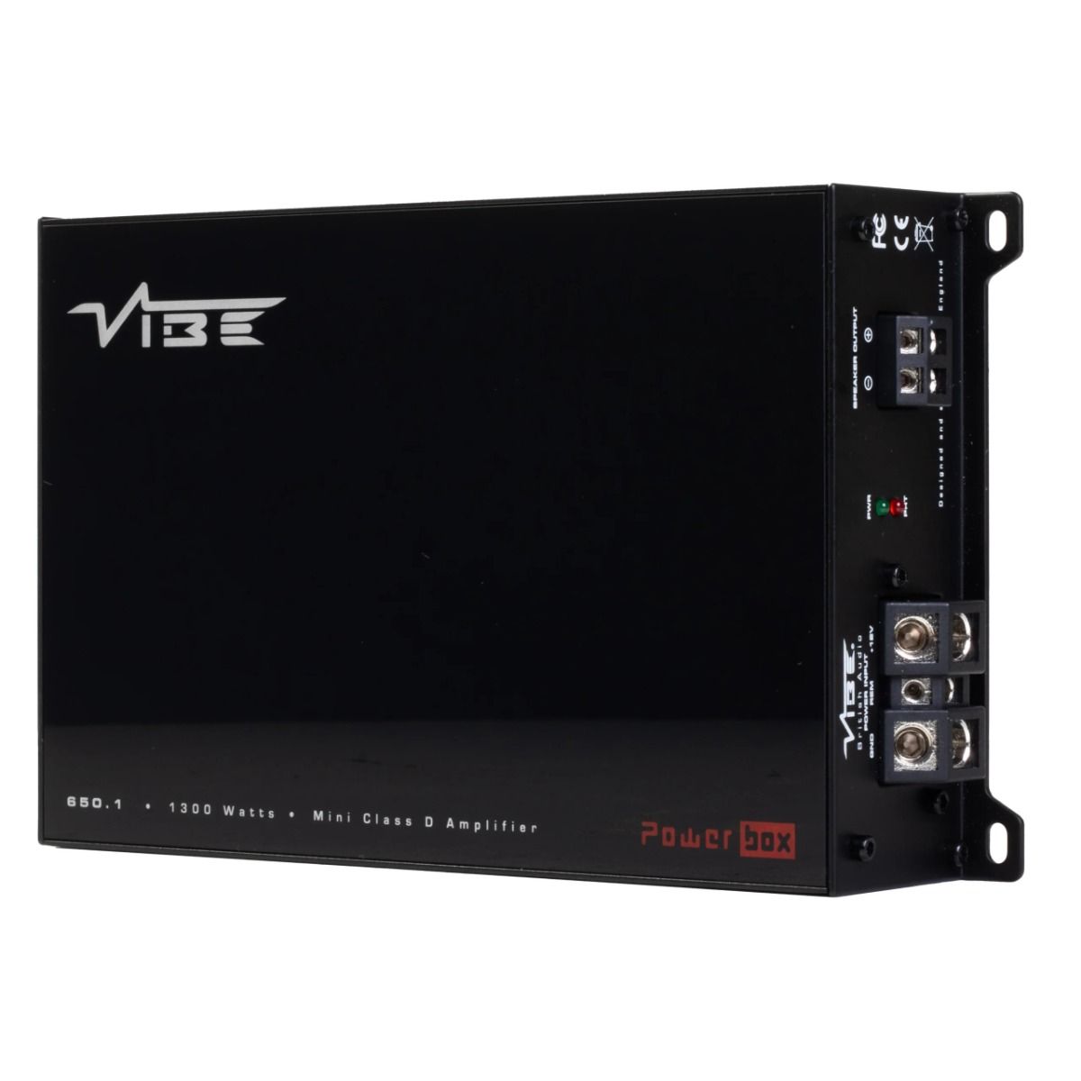 VIBE Powerbox650.1M-V5 Powerbox series 1300w 650w RMS Micro Mono Class-D Amplifier