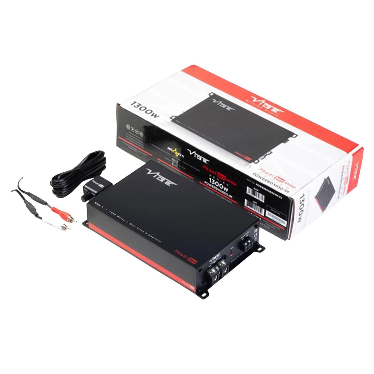 VIBE Powerbox650.1M-V5 Powerbox series 1300w 650w RMS Micro Mono Class-D Amplifier