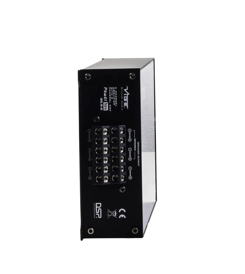 VIBE POWERBOX80.6-8DSP-V5 Powerbox 80.6 DSP 6 Channel Car Audio Amplifier