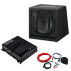 Alpine SBE-1244BR 12" Bass Reflex Enclosure Edge EDB500.1-E9 Amp Bass Package Deal