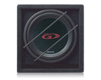 Alpine SBG-1244BR Ready to use Band Pass 12" Passive Subwoofer with enclosure